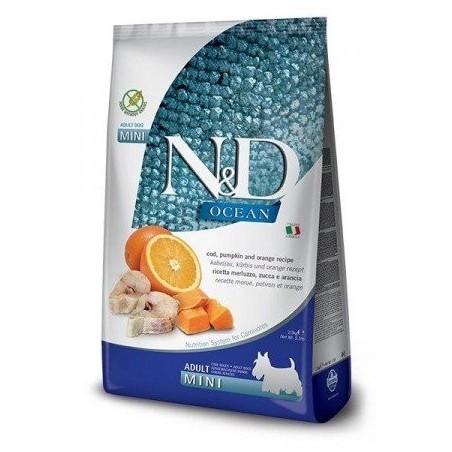 FARMINA N&amp,D Ocean dog adult codfish, pumpkin, orange mini 14 kg (2 x 7 kg)