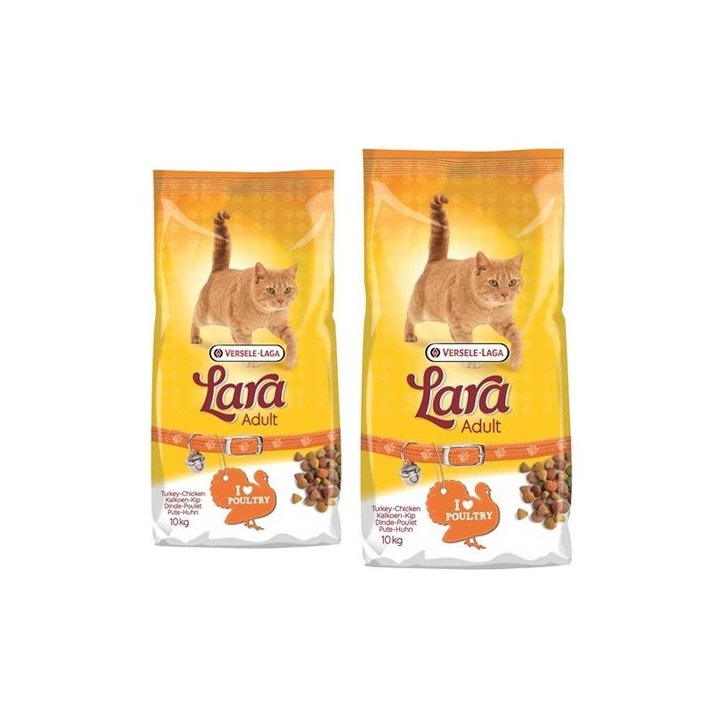 VERSELE-LAGA Lara adult turkey &amp, chicken 20 kg (2 x 10 kg)
