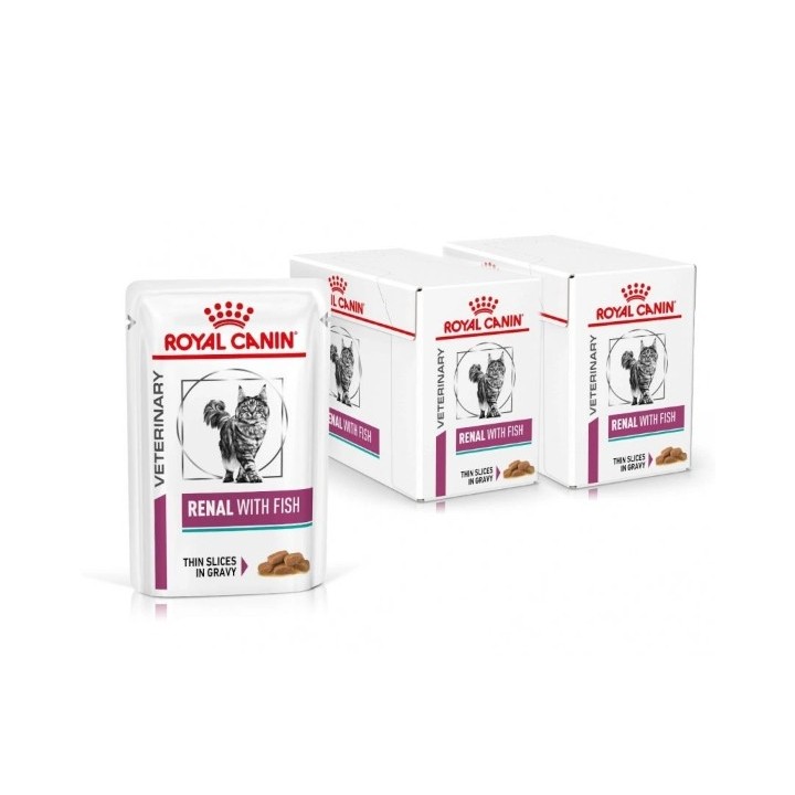 ROYAL CANIN Renal Feline Fish 24 x 85 g