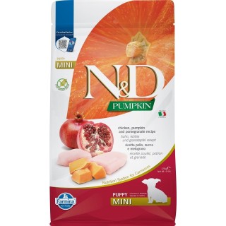 FARMINA N&amp,D Pumpkin Dog Puppy Mini chicken, pumpkin &amp, pomegranate 2.5 kg