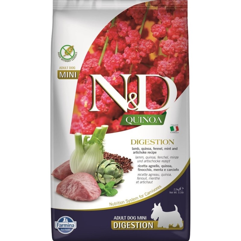 FARMINA N&amp,D DIGESTION LAMM ADULT 2.5kg