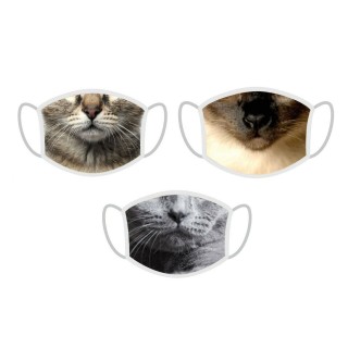 FERA Schutzmaske Katze x3