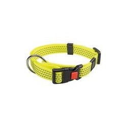 Karlie - Neon & Reflex Hunde-Halsband [40-55 cm x 20 mm, Farbe: Neongelb]