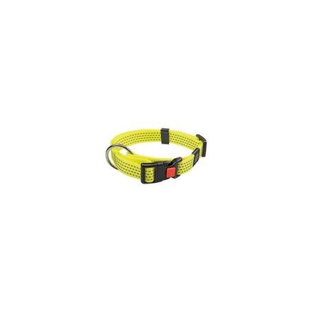 Karlie - Neon & Reflex Hunde-Halsband [40-55 cm x 20 mm, Farbe: Neongelb]