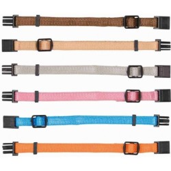 TRIXIE Welpenhalsbänder Junior 6 Stk. M-L 22-35 cm/10mm verschiedene Farben