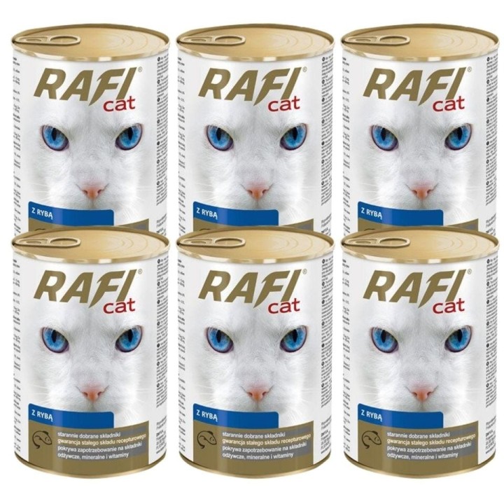 DOLINA NOTECI Rafi Adult mit Fisch in Sauce 6x415 g