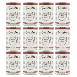 GUSSTO Cat Fresh Wild Boar 12x400 g