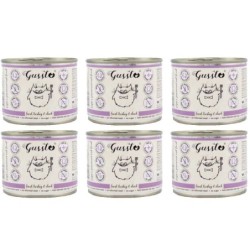 GUSSTO Cat Fresh Turkey &amp, Duck 6x200 g