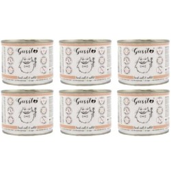 GUSSTO Cat Fresh Calf &amp, Rabbit 6x200 g