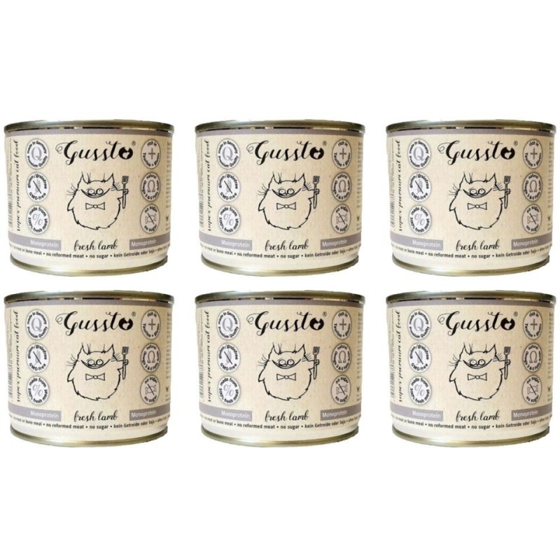 GUSSTO Fresh Lamb 6x200 g
