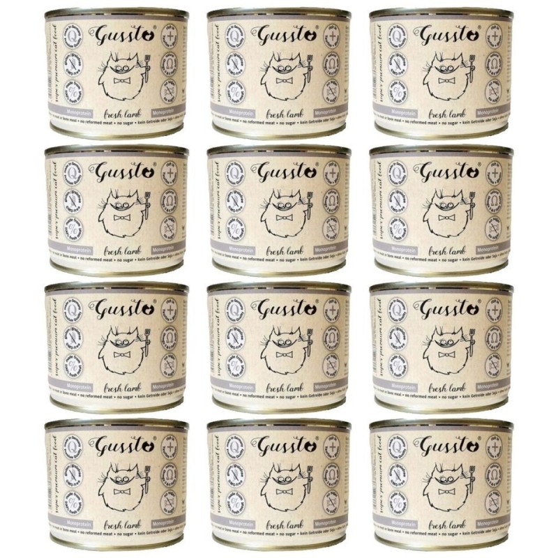 GUSSTO Fresh Lamb 12x200 g