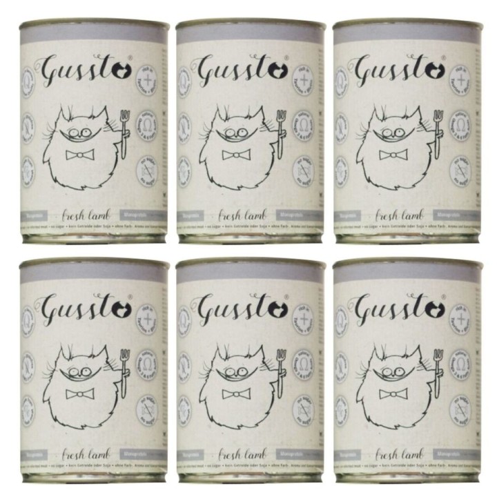 GUSSTO Fresh Lamb 6x400 g
