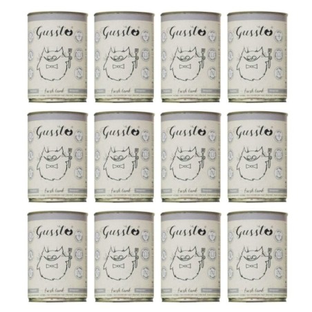 GUSSTO Cat Fresh Lamb 12x400 g