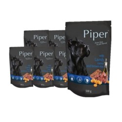DOLINA NOTECI PIPER mit Lammfleisch, Karotten und braunem Reis 10x500 g Nassfutter für ausgewachsene Hunde