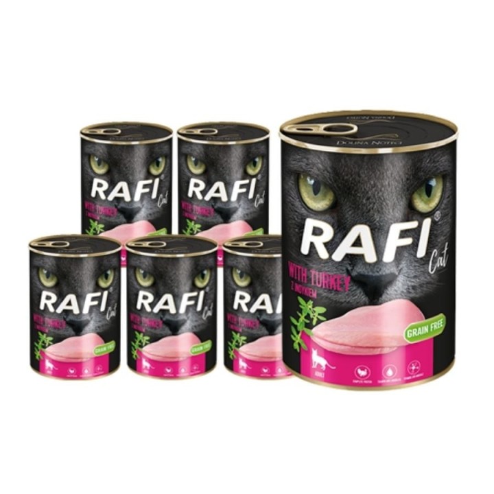 DOLINA NOTECI RAFI Cat Adult mit Pute 12x400 g