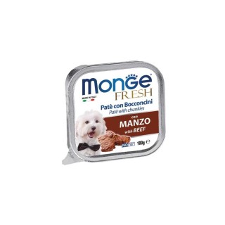 MONGE Fresh Dog Pastete mit Rindfleisch 100 g