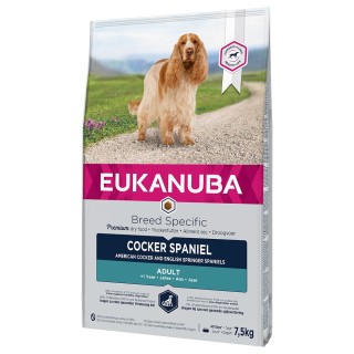 Eukanuba Adult Breed Specific Cocker Spaniel - Sparpaket: 2 x 7,5 kg