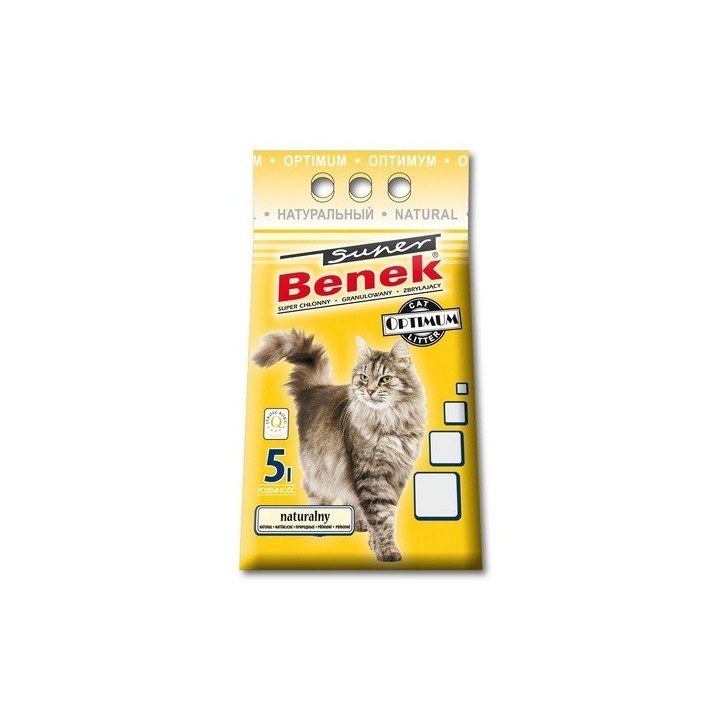 BENEK Super Optimum natürliche Bentonitstreu 5 L x 2 (10 L)