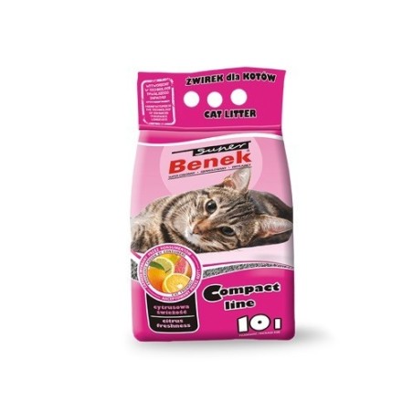 BENEK Super Compact Standard mit Zitronenduft 10 l x 2 (20 l)