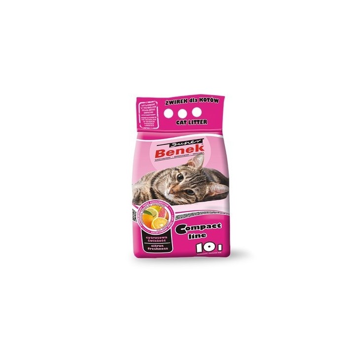 BENEK Super Compact Standard mit Zitronenduft 10 l x 2 (20 l)