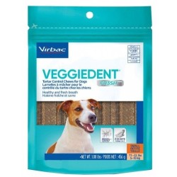 VIRBAC Veggiedent Fresh S (5-10 kg) Hundekauartikel 15 Stk.