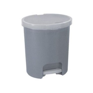 CURVER Abfallkorb mit Pedal 25 l grau