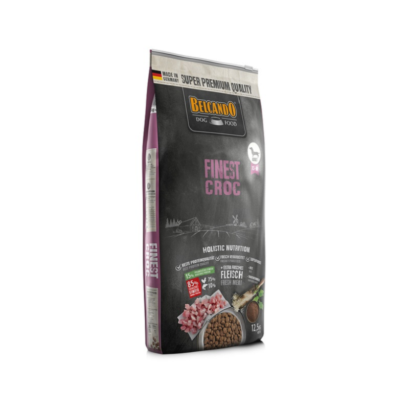 BELCANDO Finest Croc XS-M 12.5 kg für ausgewachsene Hunde kleiner und mittlerer Rassen