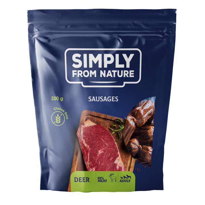 SIMPLY FROM NATURE Naturwürstchen mit Hirschfleisch 200 g