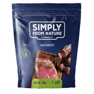 SIMPLY FROM NATURE Natürliche Rindswürstchen 200 g