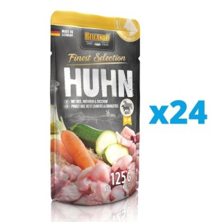 BELCANDO Finest Selection Huhn mit Reis, Möhren &amp, Zucchini 24 x 125g