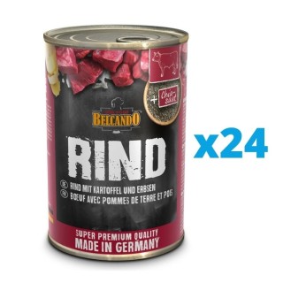 BELCANDO RIND MIT KARTOFFEL &amp, ERBSEN 24 x 400 g