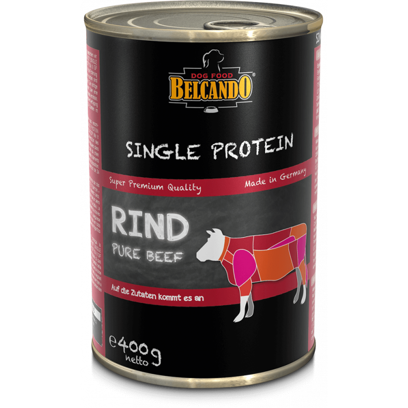BELCANDO Single Protein Rind 24x400 g