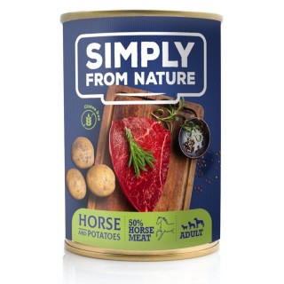 SIMPLY FROM NATURE Nasses Pferdefleisch mit Kartoffeln 400 g
