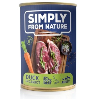 SIMPLY FROM NATURE Ente mit Karotte 400 g
