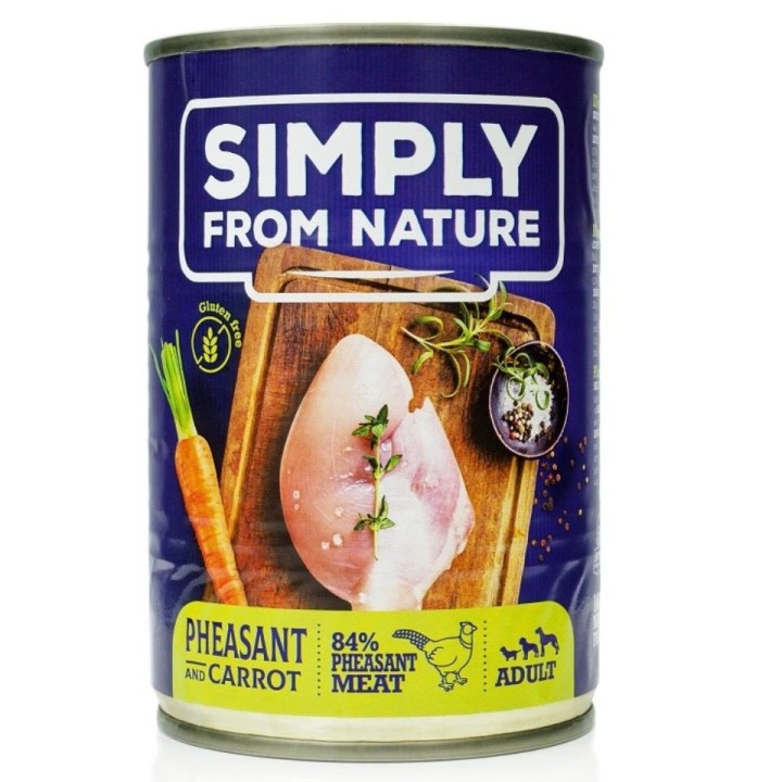 SIMPLY FROM NATURE Fasan mit Karotte 400 g