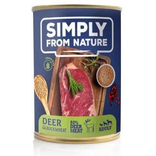 SIMPLY FROM NATURE Hirsche mit Buchweizen 400 g