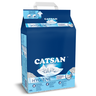 CATSAN Hygiene Plus 20l Geruchsbindende Katzenstreu