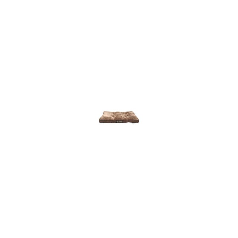 Schecker - Hundekissen SCRUFFS® Chester -Chocolate - [80 x 58 x 6 cm]