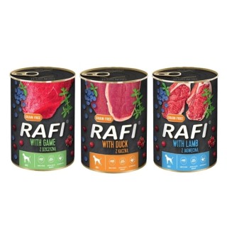 DOLINA NOTECI RAFI MIX - Wilde, Lamm, Ente 36x400g