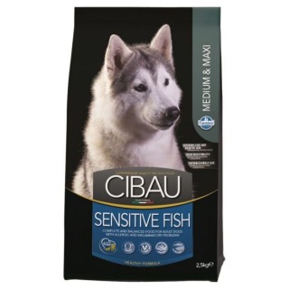 CIBAU Sensitive Fish Medium &amp, Maxi 2.5 kg