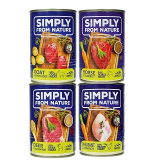 SIMPLY FROM NATURE gemischten Probierpaket 4 x 400g