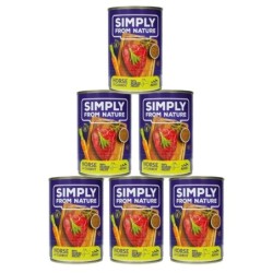SIMPLY FROM NATURE Pferdefleisch mit Leinsamen 6 x 400 g