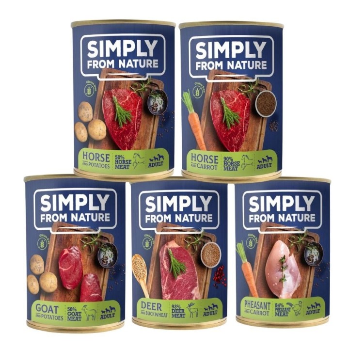SIMPLY FROM NATURE Paket MIX 30 x 400g