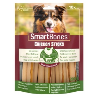 SmartBones Chicken Sticks Kausnack für Hunde 10 Stck