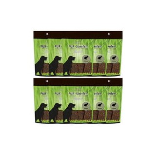 Schecker - PUR-Streifen Wachtel [10 x 100 g]