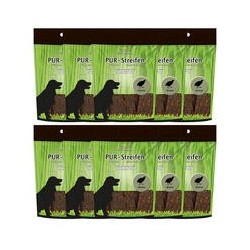 Schecker - PUR-Streifen Wachtel [10 x 100 g]
