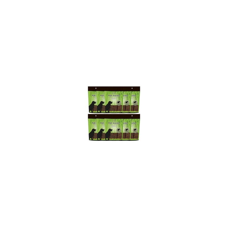 Schecker - PUR-Streifen Wachtel [10 x 100 g]