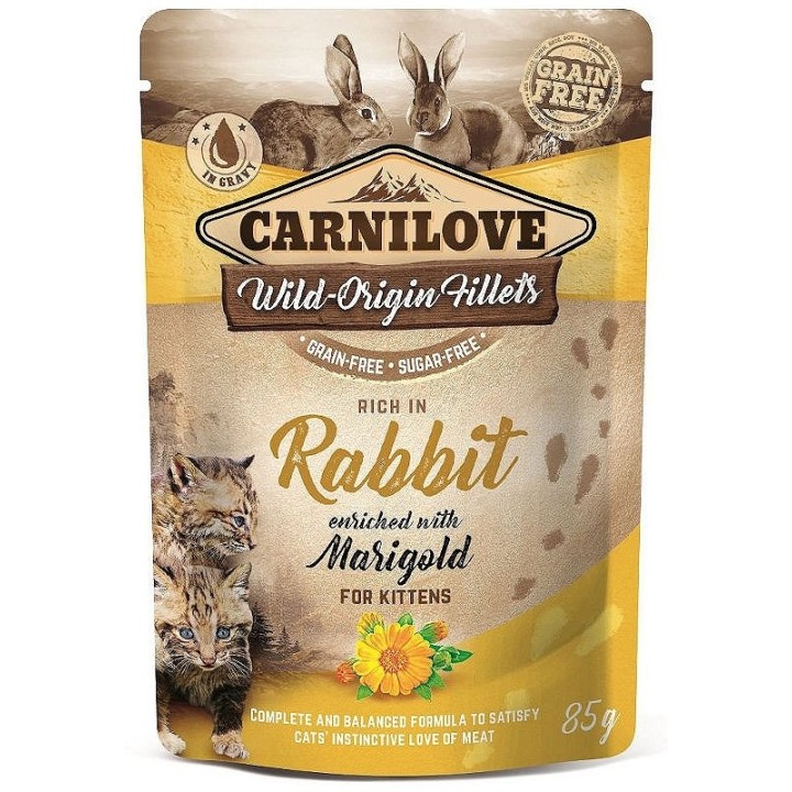 CARNILOVE Rabbit &amp, Marigold 24 x 85g