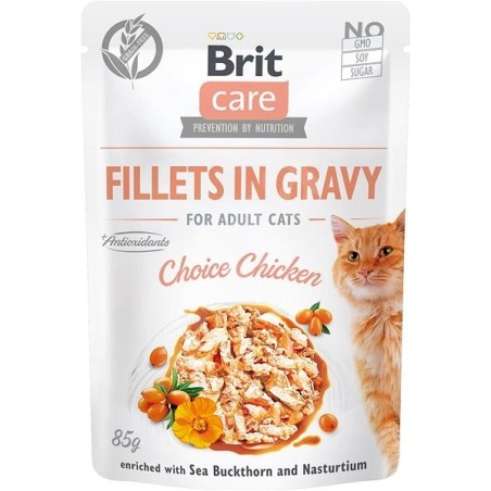BRIT Care Fillets in gravy Choice Chicken 24 x 85 g
