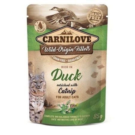 CARNILOVE Rich in Duck with Catnip 24 x 85 g